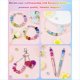 thumbnail image 5 of Cuentas de Agujero Grande para Hacer Joyas: 12 Cuentas Espaciadoras de Vidrio de Colores para Pulseras, Collares y Manualidades., 5 of 6