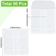 thumbnail image 2 of 1 Box 100pcs Small Glassine Paper Bags 2x3 Inch Wax Paper Bags White Glassine Envelopes Semi Transparent Wax Envelopes for Bakery Cookies, 2 of 7