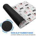 thumbnail image 6 of Long Mouse Pads for Desk,White Cow Moo Pattern Desk Mats on Top Of Desks, Desk Mouse Pad Extra Large with 3mm Non-Slip Base and Stitched Edge for Gaming,Office,Work,Home 35.4"x15.7", 6 of 6