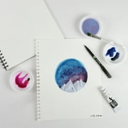 Grumbacher Mixed Media Paper Pad 10 x 7.75, 50 Sheets, Acid-Free, Ideal for Artists