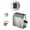 Polished Chrome, variant on Mr Steam 225C1ATRDPN Residential 161 Cu Ft Steam Shower Package - - Nickel
