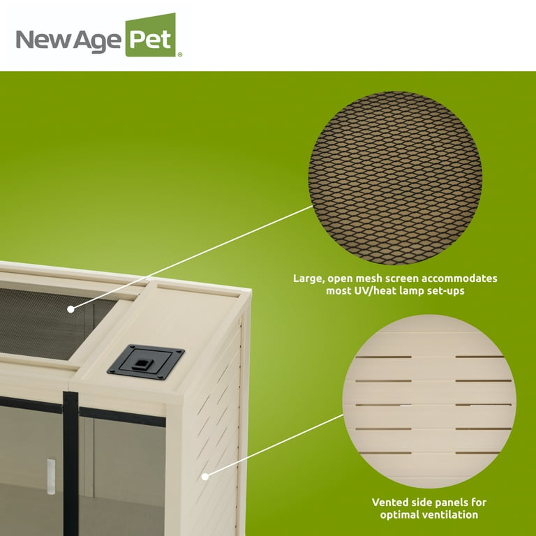 New Age Pet ECOFLEX Mojave Reptile Lounge, 60 in. Durable Habitat