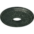 thumbnail image 3 of Ekena Millwork 13 7/8"OD x 3 3/4"ID x 1 1/4"P Tirana Ceiling Medallion (Fits Canopies up to 4 3/4"), Hand-Painted Painted Turtle Crackle, 3 of 6