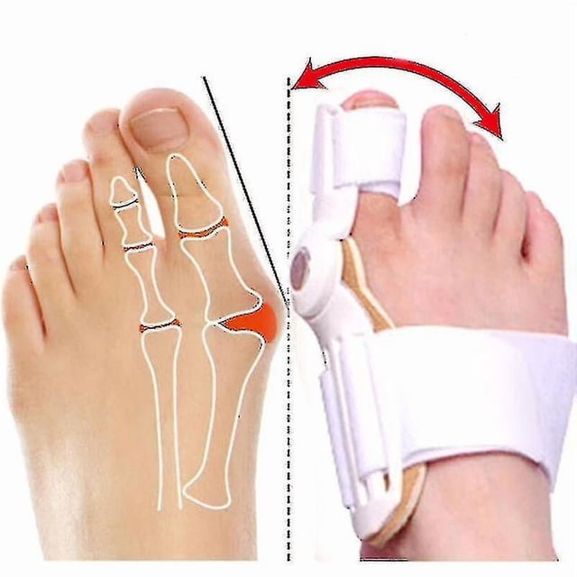 2pcs Splint Big Toe Straightener Corrector Foot Pain Relief Hallux Valgus Correction Orthopedic Pedicure Foot Care