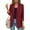 Red, variant on Womens Bussiness Casual Blazers Open Front Long Sleeve Work Office Blazer Jacket With Shoulder Pads Winter Fashion 2024