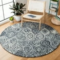 thumbnail image 2 of SAFAVIEH Ikat Kim Geometric Wool Area Rug, Grey, 8' x 10', 2 of 9