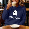 thumbnail image 4 of Guluxicc Hoodies for Women Long Sleeve Sweatshirts Drawstring Pullover Tops with Pocket Casual Loose Blouses Tunic, 4 of 5