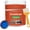Blue, variant on Esmalte Pro Anax Para Metal Oxidado, Rust Remover for Metal, Anti Rust Paint with Brush, Eliminates Oxides from Aluminum, Cast Iron, And Steel