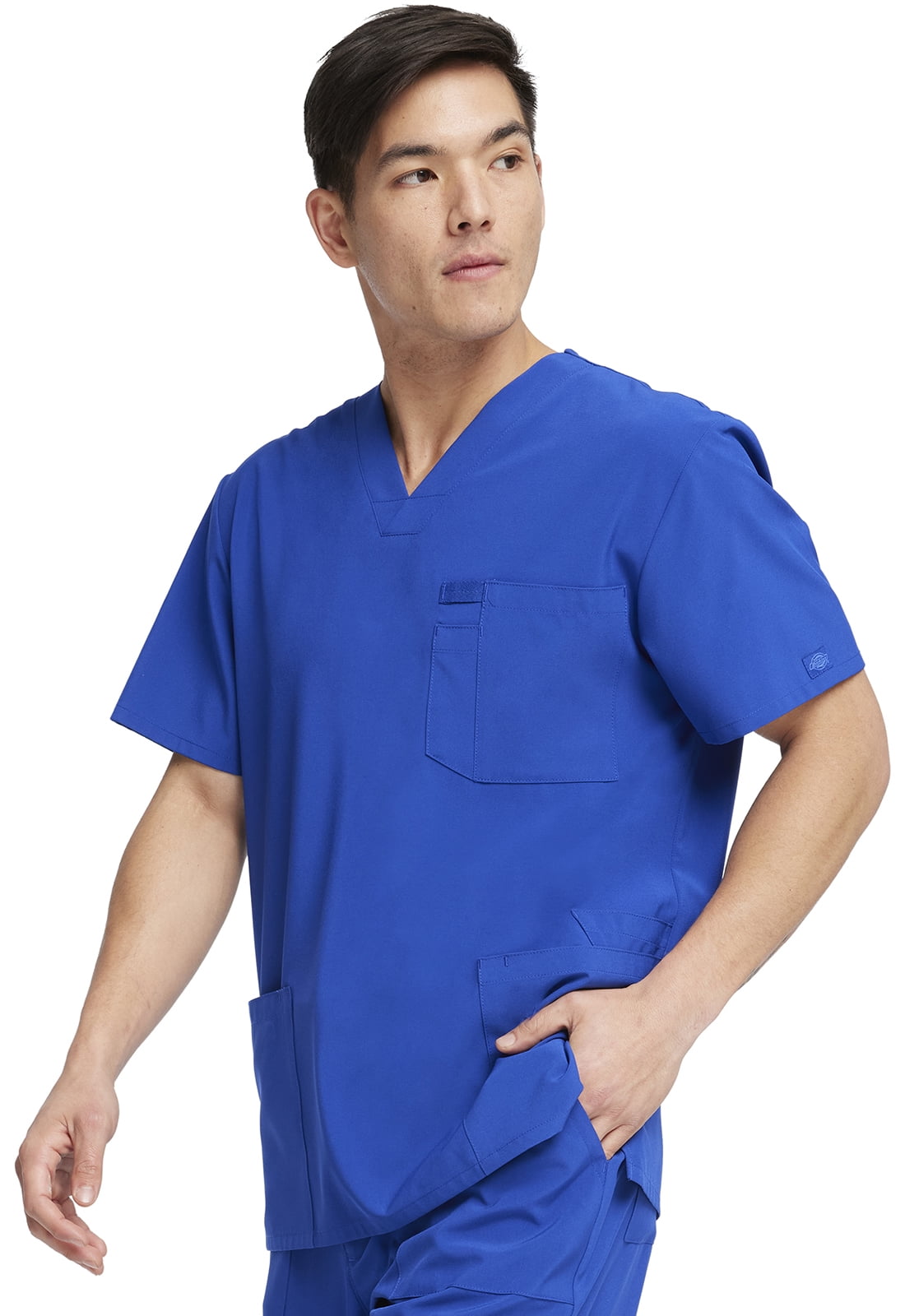 Dickies EDS Essentials Scrubs Top for Men V-Neck DK645