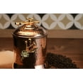 thumbnail image 3 of Set of 3 Solid Copper Canister Set with Lid | 100% Copper Kitchen Storage Box| Copper Spice Jar Container, 3 of 7