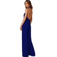 thumbnail image 3 of Vestido de banquete para mujer europeo y americano, mono sexy con cuello, pantalones para mujer, 3 of 6