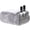 Light Grey-Striped, variant on Sleepbella Electric Blanket with Temperature and Time Control,1-12 Hour Auto-off ,5 Temperature Levels,Full Size with Controller,Queen Size Two Controllers,PTC+NTC Overheat Protection