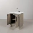 thumbnail image 6 of Water Creation 30" Wood Single Bathroom Vanity in Gray Oak & Bronze, 6 of 11