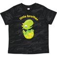 thumbnail image 3 of Inktastic Little Brother Dinosaur Boys Toddler T-Shirt, 3 of 5