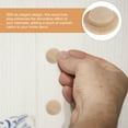 thumbnail image 2 of 100 Pcs Bouchon de Trou de Meuble 15mm Couvercle de Trou Bouchon de Trou Rond, 2 of 8