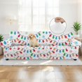 thumbnail image 4 of XYZCANDO Christmas Lights Stretch Chair Slipcovers 4 Seater Couch Cover, Printed Sofa Cover, Universal Couch Cover Sofa Slipcovers for Living Room Bedroom, 4 of 6