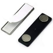 CMS Magnetics Name Badge Magnets BM-2Mag-4 Made of Neodymium Magnets Set of 100