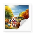 thumbnail image 2 of Goodbye Summer Bulldog Hello Fall Time for School Vinyl Sticker Dog Lover Gifts Idea Waterproof Decal Art Decor - 02014, 2 of 5