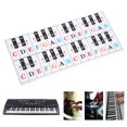 thumbnail image 1 of Pegatina Para Tecla De Piano, órgano Electrónico, Teclado Universal, Notación Transparente, Autoadhesivo, 1 of 7