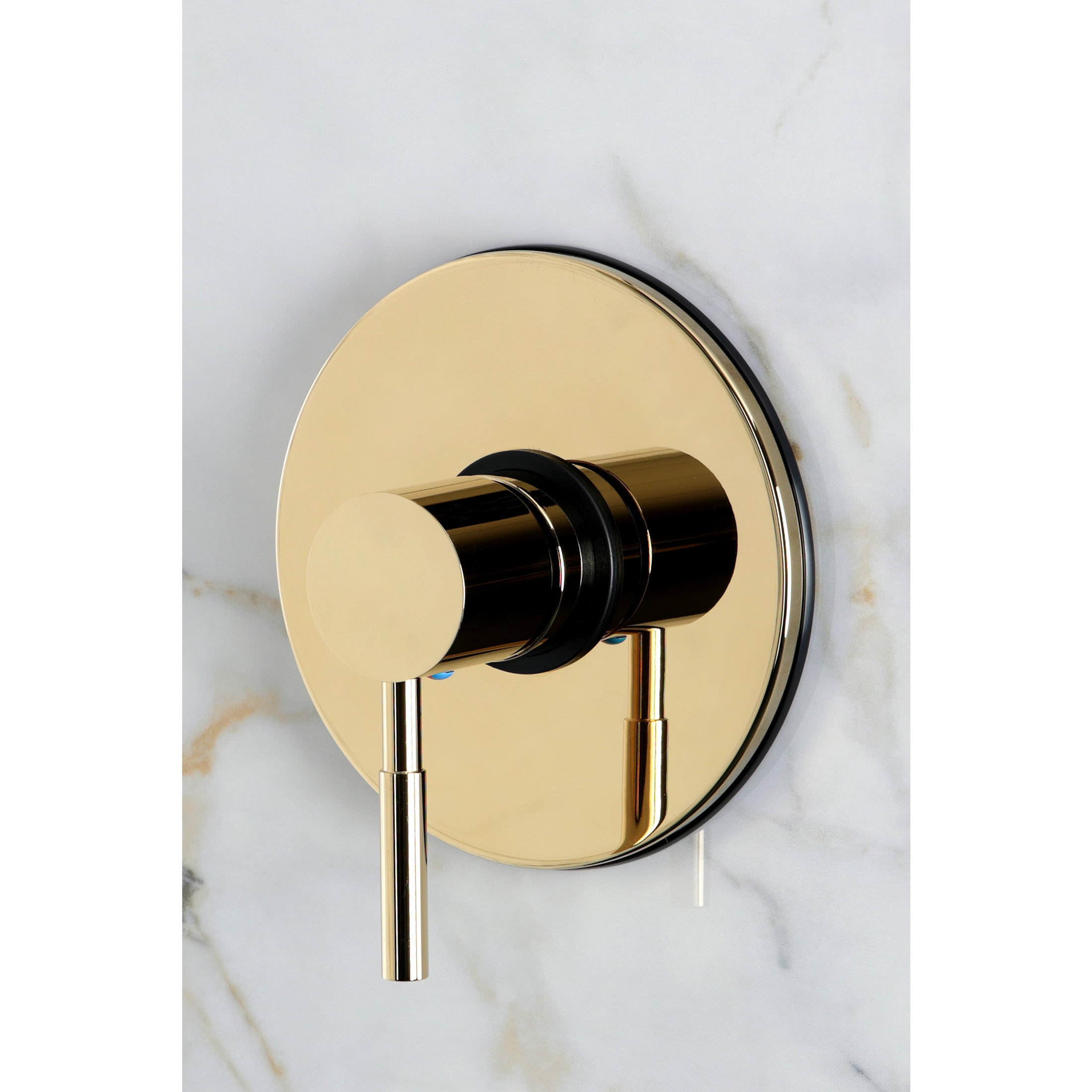 Kingston Brass KB8332DLSO Concord Single-Handle Pressure Balanced Shower Faucet, Polished Brass