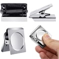 thumbnail image 5 of TOWED22 12 Pack Refrigerator Whiteboard Wall Memo Note Clip Metal Clip (1.75inch),Silver, 5 of 5