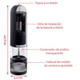 thumbnail image 2 of Molino para especias ilios innova electrico ABS con luz led, 2 of 2
