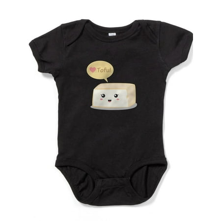 

CafePress - Kawaii Tofu Asking People To Love Tofu - Cute Infant Bodysuit Baby Romper