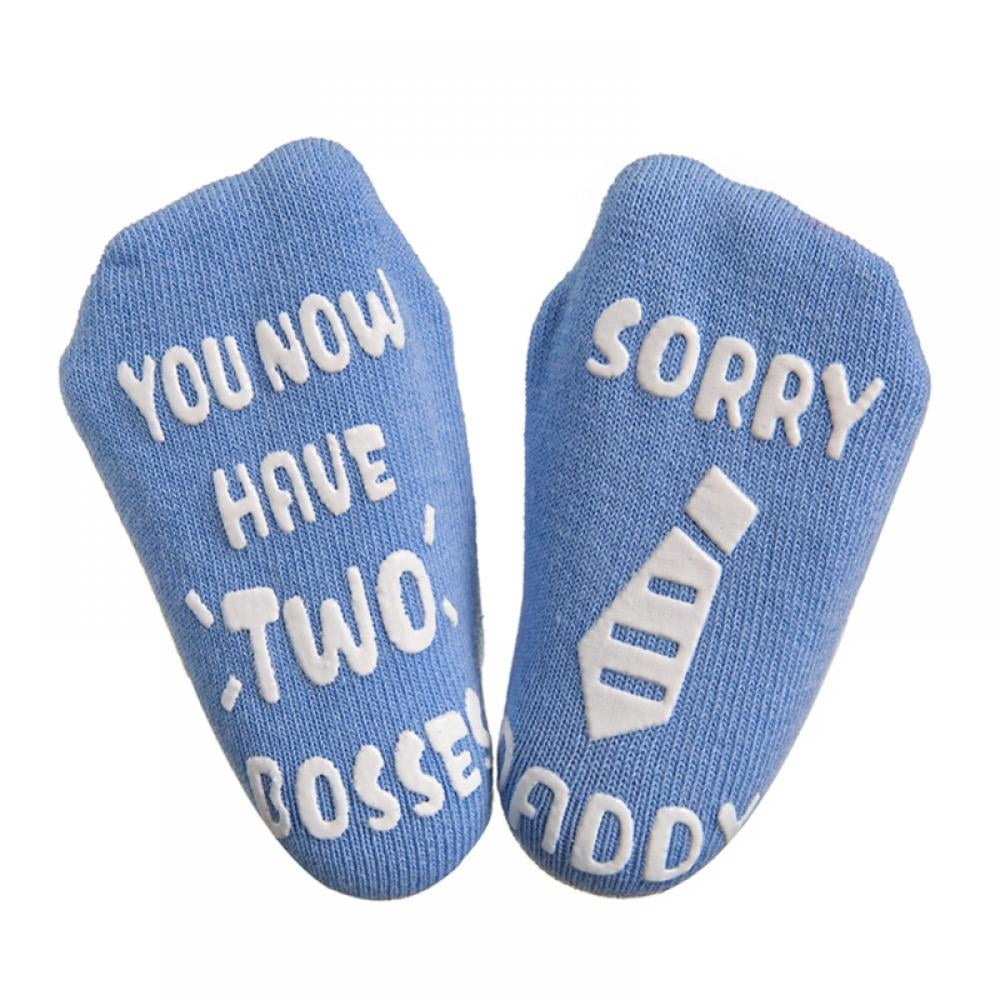 Baby Socks Gift Set Unique Baby Shower or Newborn Present NonSlip for boys & girls 012