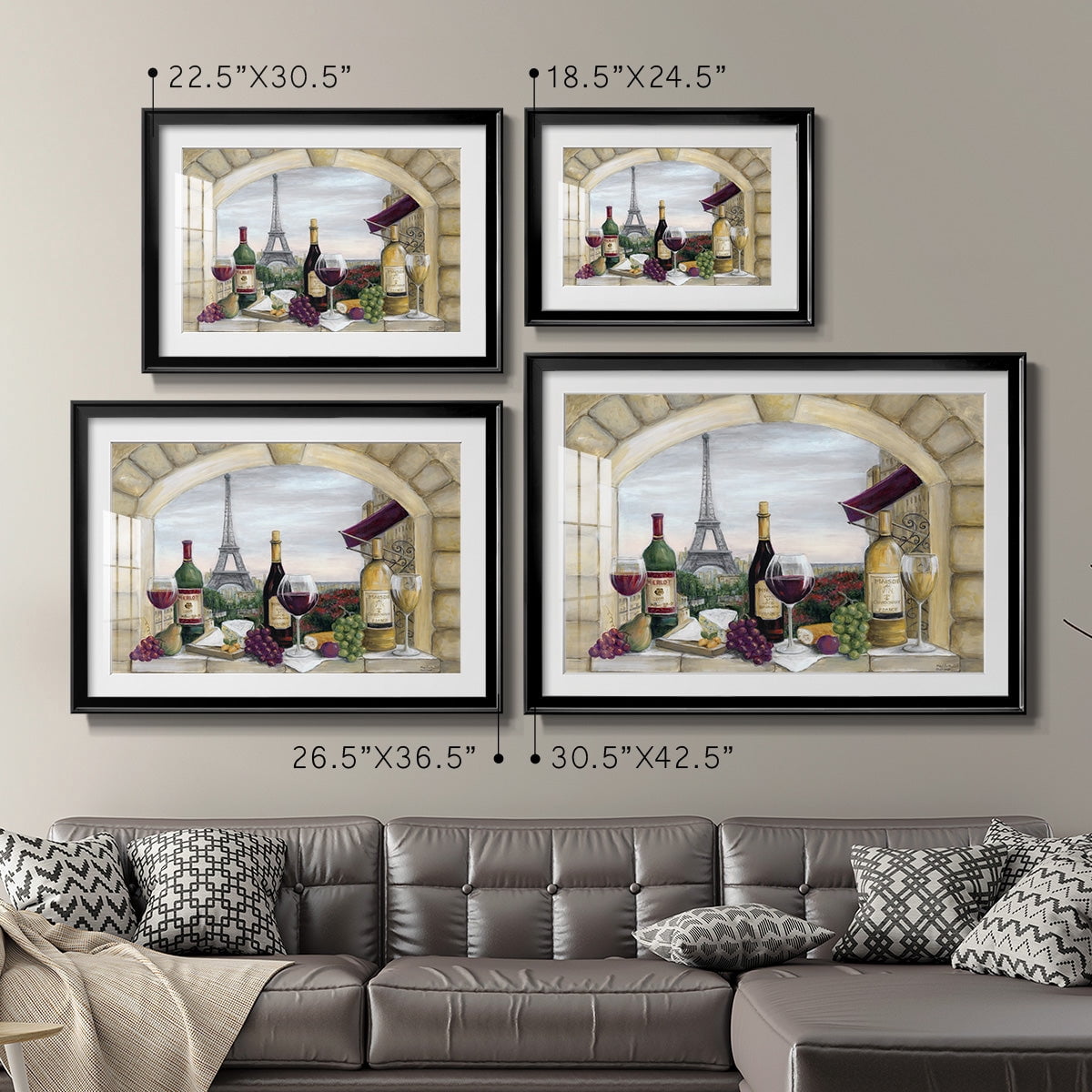 Paris Delight Premium Framed Print - Ready to Hang
