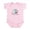 Petal Pink, variant on CafePress - Stork Baby Czech Rep. USA Infant Bodysuit - Baby Light Bodysuit, Size Newborn - 24 Months