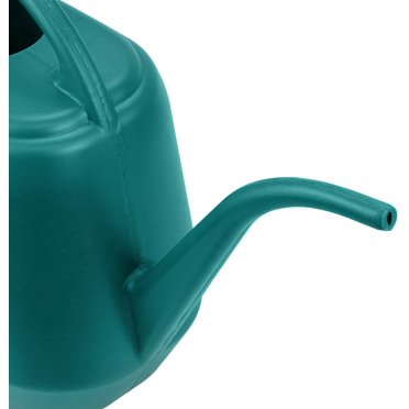 Fasmov 1-Gallon Plastic Watering Can - Long Spout Indoor Outdoor Plant Watering Can, Blue