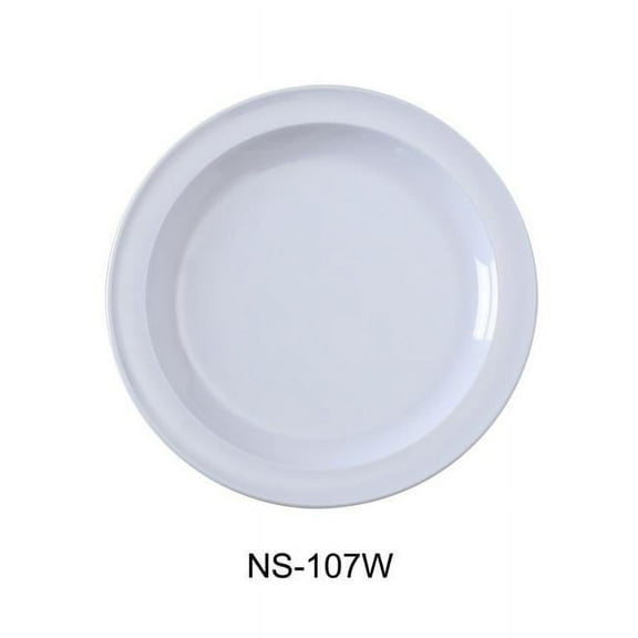 7.25 in. Nessico Round Dessert Plate, White - Pack of 48