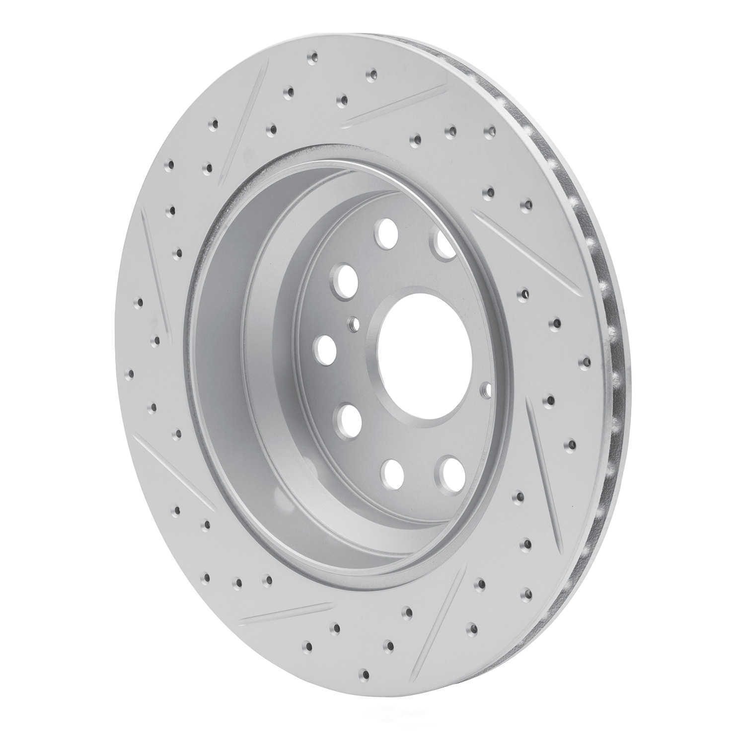Dynamic Friction Company 830-75018R DFC Geoperformance Rotor - Drilled and Slotted