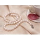 thumbnail image 2 of Collar de perlas Collar de cuentas de hilo hecho a mano simple para hombre, 2 of 3