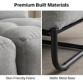 thumbnail image 4 of Outdoor Cloud Sofa – Metal Frame Patio Set with Ottoman – All-Weather Cushioned Lounge Chair – Garden, Balcony & Backyard, 4 of 4