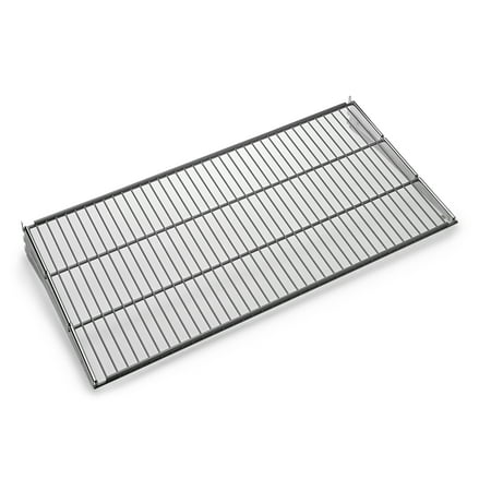 Triton Products® Heavy Duty Wire Shelf, 16 Gauge Epoxy Coated Steel, Gray
