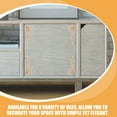 thumbnail image 2 of HEALEEP 2pcs Wood Onlay Furniture Decoration with Classic Carved Pattern for Homeowners, 2 of 6