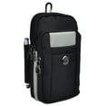 thumbnail image 6 of Bundle (3 Pcs): Sports Travel Carrying Pouch (Gray) With Detachable Shoulder Strap, Belt Loop, & Carabiner Clip Fits Most Smartphones, 6 of 6