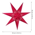thumbnail image 4 of 1Pc Christmas Party Scene Lampshade Layout Ceiling Light Cover Paper Handiwork, 4 of 8