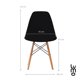 thumbnail image 4 of Comedor con Mesa en Vidrio Negro Moderna + 4 Sillas Eames negro, 4 of 8
