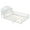 White, variant on Bellemave Full Size Montessori Bed with Bookcase,Wooden Floor Bed with Fence Rails and Door, Full Playhouse Beds with Storage Headboards, No Box Spring Needed (White)