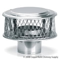 thumbnail image 1 of Homesaver  6 Inch  HomeSaver 304 Guardian Cap  3/4 Inch  Mesh, 1 of 3