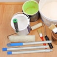 thumbnail image 2 of LITINKIMI 1 Ensemble Brosse Rallonge 201 Acier Inoxydable Argent pour Propriétaires Peinture Intérieure, 2 of 8