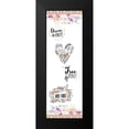 thumbnail image 2 of Allen, Kimberly 9x18 Black Modern Framed Museum Art Print Titled - Wild and Free Panel, 2 of 5