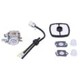 thumbnail image 2 of Kit de carburador, junta de tubo de combustible, filtro de aire, accesorios para carburador compatibles con ECHO GT200 SRM210 HC150, 2 of 14