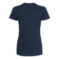 thumbnail image 2 of Missy 4.3 oz., Ringspun Cotton T-Shirt - NAVY - 3XL, 2 of 2