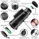 thumbnail image 4 of Telescopio monocular de alta potencia 80 para exteriores, fotografía con teléfono móvil, observación de aves, negro con abrazadera universal y trípode, 4 of 4