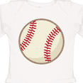 thumbnail image 4 of Inktastic Baseball Sports Ball Boys or Girls Long Sleeve Baby Bodysuit, 4 of 5