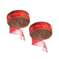 thumbnail image 6 of FUEENIRVA 2 Rolls Holiday Ribbon For Wreaths And Present Wrapping 11.8x2.5in, 6 of 8