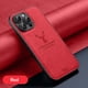 thumbnail image 3 of Funda de cuero suave con cabeza de ciervo para iPhone, carcasa trasera transpirable con disipación de calor para iPhone 15, 14, 13, 12 Mini, 11 Pro, XS Max, X, XR, 6, 6S, 7, 8 Plus, 3 of 5